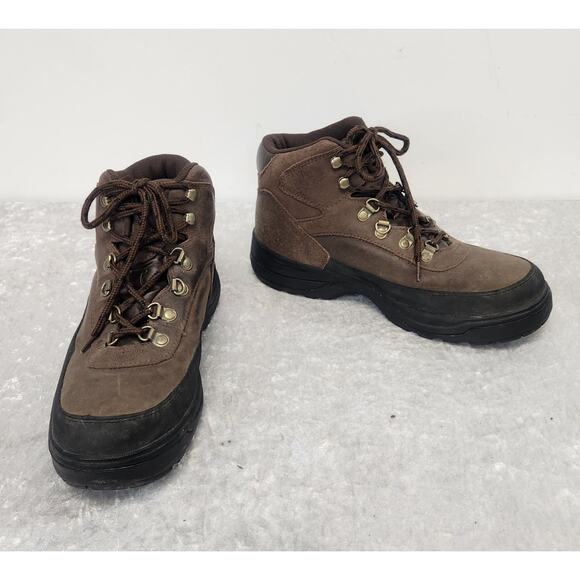Wolverine Mens Brown Steel Toe Work Boots-Size 8.5 main image 9